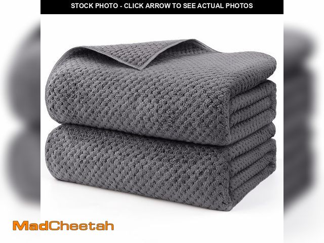 Lot 74-12454559 - HOMEXCEL Bath Sheets Towels Set Pack of 2 (35 x 70 Inches), Ultra Soft Bath Towels for Bathroom, Lig...