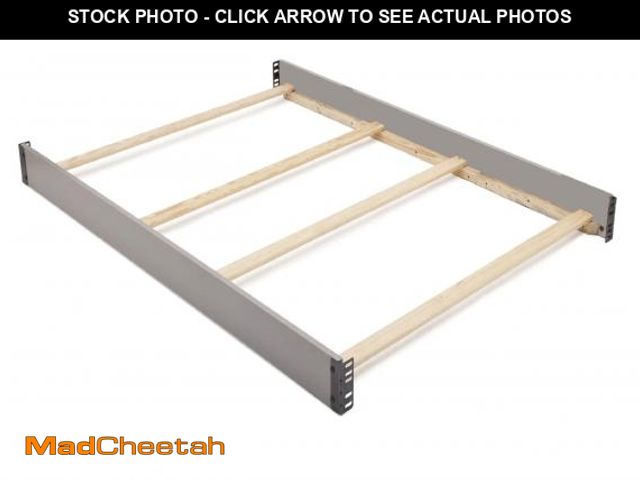 Lot 74-12489009 - Full-Size Conversion Kit Bed Rails Compatible with Skylar Convertible Crib by Delta Children - Solid...