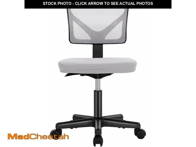 Lot 74-12665336 - Sweetcrispy Office Computer Desk Chair, Ergonomic Low-Back Mesh Rolling Work Swivel Chairs with Whee...