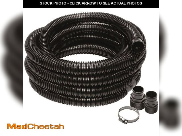 Lot 74-12684525 - Everbilt 1-1/4 in. x 24 ft. Sump Pump Discharge Hose Kit - UNUSED