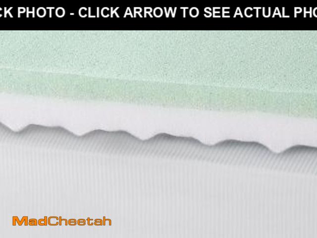 Lot 74-12526251 - Allswell 4â Memory Foam Mattress Topper Infused with Cooling Diamond Gel, Twin - USED