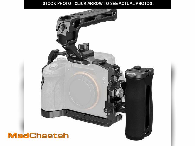 Lot 74-14385183 - SmallRig A7 V / A7R V / A7 IV Cage Advanced Kit for Sony Alpha 7 V/Alpha 7R V/Alpha 7 IV, with Quick...