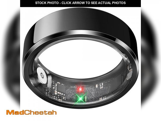 Lot 74-12216519 - Health Smart Ring for Men Women, Fitness Tracker with Heart Rate/Blood Pressure/Blood Oxygen Monitor...