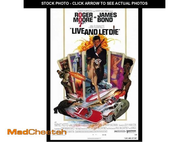 Lot 74-12544211 - Live and Let Die Movie Poster Print (27 x 40) - UNUSED