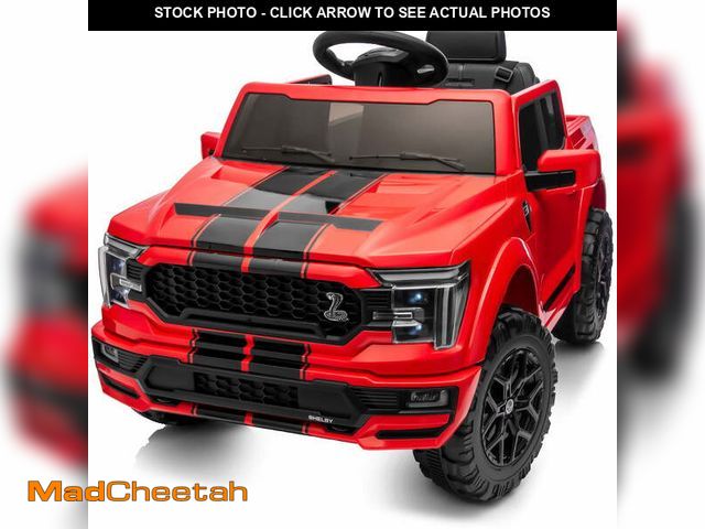 Lot 74-14371641 - Hikiddo Electric Car for Kids, Licensed Ford-Shelby F-150 12V Ride on Truck Toys for Toddlers w/ Rem...