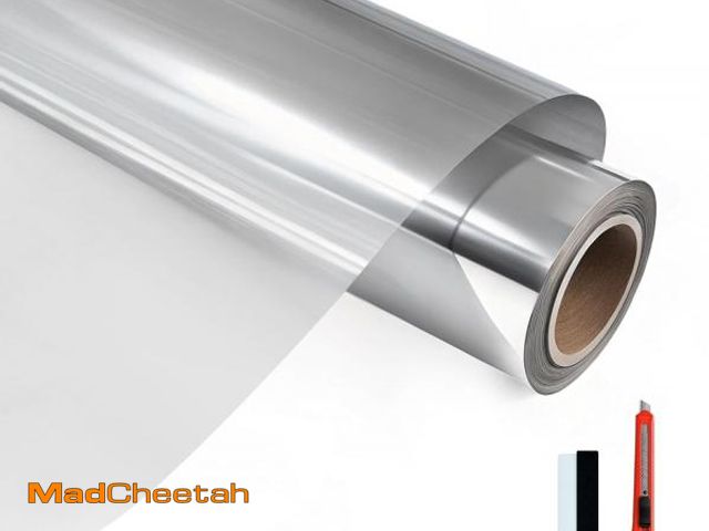 Lot 74-12188862 - ADD.HERES Daytime Window Privacy Film, One Way Sun Blocking Anti UV Reflective Window Film, Window T...