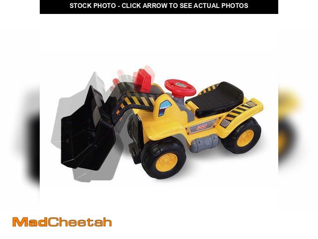 Lot 74-13765604 - Fisher-Price Big Action Load N' Go Push Ride-On with Working Front Loader - UNUSED