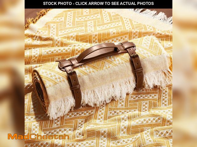 Lot 74-14273858 - VitalCozy Waterproof Picnic Blankets 71Ãâ71 inch Outdoor Blanket Foldable 2 in 1 Double Layer San...