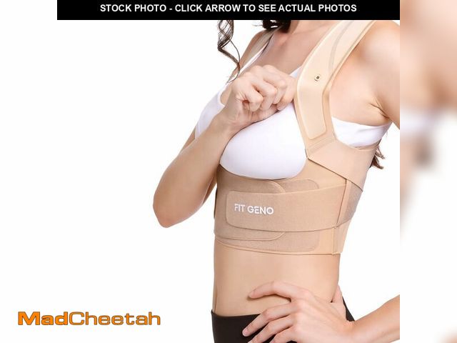Lot 74-12972058 - Fit Geno Posture Corrector for Women Invisilite: Invisible Lightweight Back Brace for Neck Shoulder ...