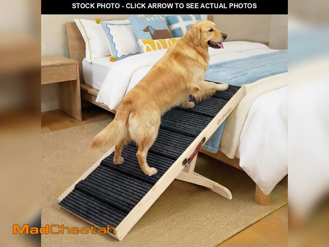 Lot 74-13583232 - iPetba Dog Ramp for Bed &amp; Couch for Small &amp; Medium Dogs - Joint-Friendly, Anti-Slip, Adjusta...