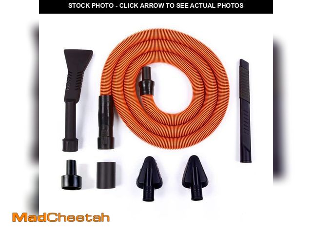 Lot 74-12592698 - *SCUFFED/MISSING ATTACHMENTS* RIDGID 1-1/4 in. VT2534 Premium Car Cleaning Kit Accessory Shop Vacuum...