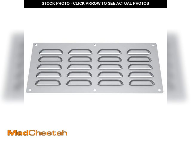 Lot 74-12534563 - Sunstone 15 in. x 0.125 in. x 6.5 in. Stainless Steel Venting Panel - UNUSED