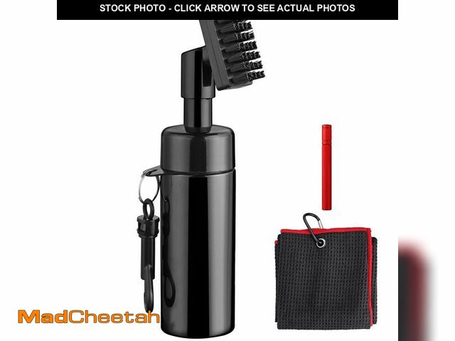 Lot 74-14214907 - VINTEAM Golf Club Cleaner Brush with Water Spray Ã¢â¬â Built-in 150ml Water Tank + Brush Head &am...
