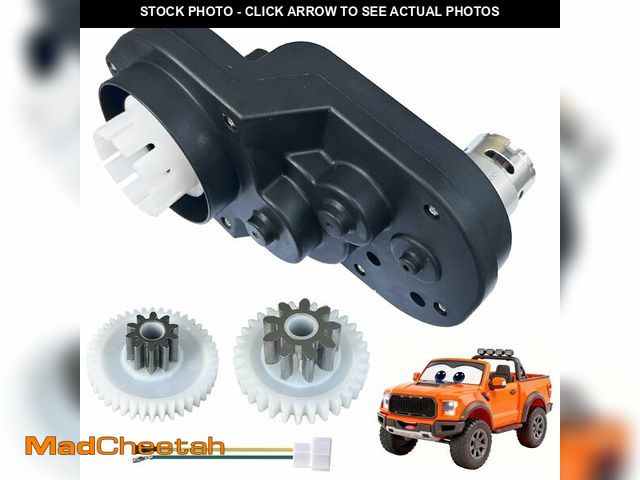 Lot 74-13946389 - 12 Volt RS550 35000RPM High-Speed Motor Gearbox for Power Wheels Kid's Ride On Toys Car Upgrade,12V ...