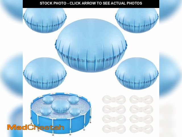 Lot 74-12697530 - 4+1 Combined Pool Pillows, Pool Air Pillow, Inflatable Pool Pillows for Above Ground Pools, Winter P...