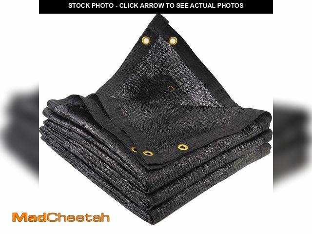 Lot 74-14429422 - Mklsit 70% Shade Cloth for Garden, 12x12 FT Breathable Sun Shade Mesh Tarp - UNUSED