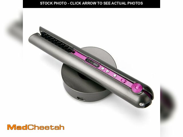 Lot 74-12711885 - Flat Iron Cordless, Mini Hair Straightener and Curler for On The Go, Portable Travel Size USB-C Rech...