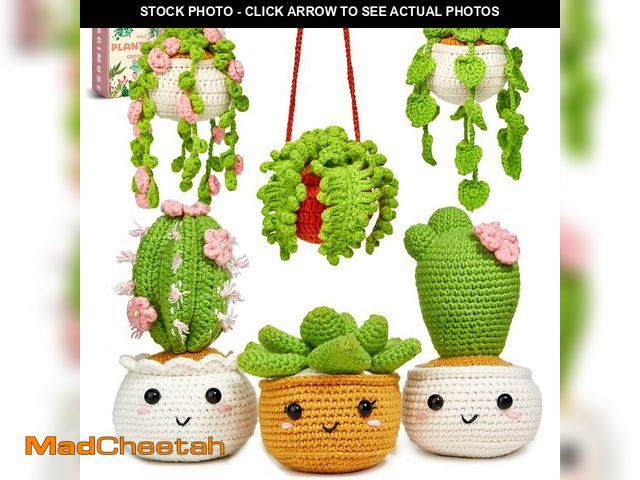 Lot 74-12714487 - MAGIMUSE Crochet Kit for Beginners, Crochet Starter Kits, Amigurumi Craft Knitting Crocheting Kits w...