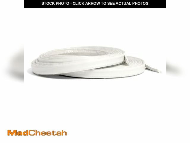 Lot 74-12547799 - InstaTrim The Original Flexible - 2-Pack Of 10ft White 1/2" Wide Caulk Tape - Adhesive With Many Use...