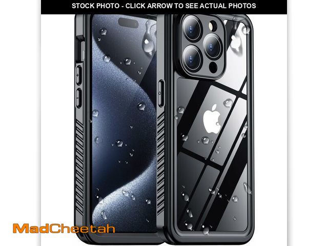 Lot 74-14329979 - 2025 New Designed for iPhone 15 Pro Case Waterproof, [Military Grade Shockproof][Glass Camera Protec...
