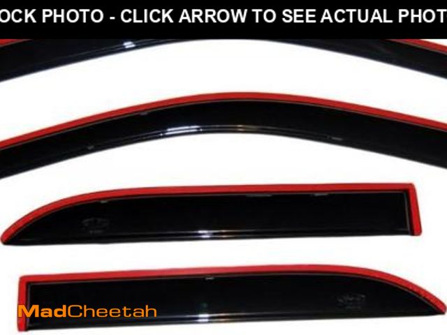 Lot 74-12137465 - Auto Ventshade [AVS] In-Channel Rain Guards for 1995 - 2004 Toyota Tacoma Access Cab | Window Vent V...