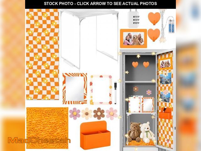 Lot 74-12214684 - CroBlissful School Locker Accessories First Day of School Essential with Locker Magnetic Wallpaper M...