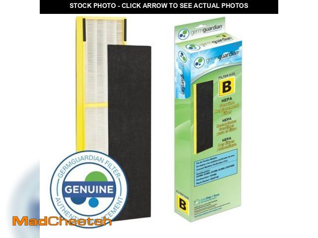 Lot 74-12142195 - Germguardian Replacement Filter, HEPA,White Flt4825 - All - UNUSED