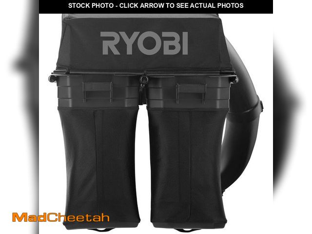 Lot 74-14193237 - RYOBI Bagger for RYOBI 30 in. Riding Lawn Mower - UNUSED