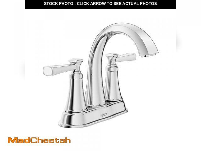 Lot 74-12034435 - American Standard Rumson 4 in. Centerset 2-Handle Bathroom Faucet in Polished Chrome - UNUSED