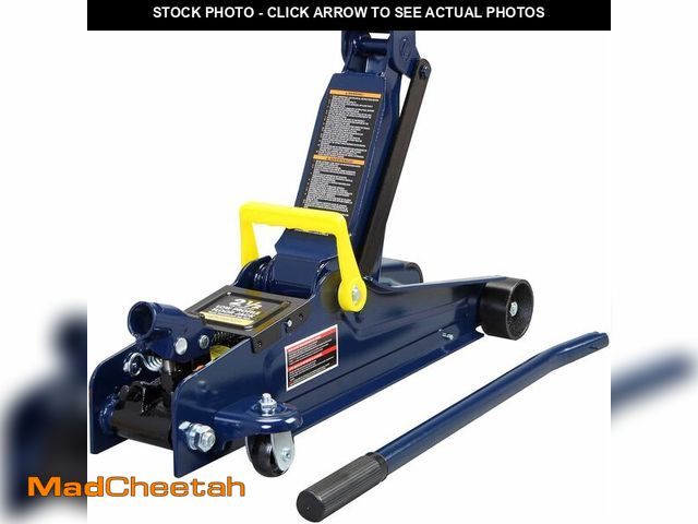 Lot 74-13793849 - Big RED 2.5 Ton (5,000 lb) Low Profile Hydraulic Trolly Jack, Blue, AT825051UR - UNUSED