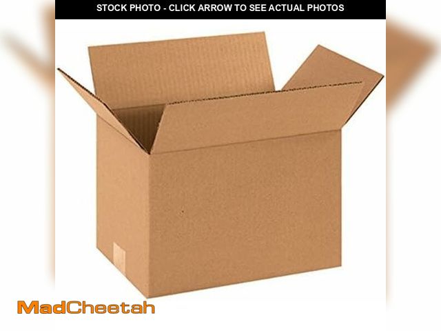 Lot 74-14067823 - AVIDITI 12 x 8 x 8 Corrugated Cardboard Boxes, Small 12"L x 8"W x 8"H, Pack of 25 | Shipping, Packag...