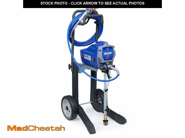 Lot 74-14317482 - Graco Magnum 262805 X7 Cart Airless Paint Sprayer, Gray - USED