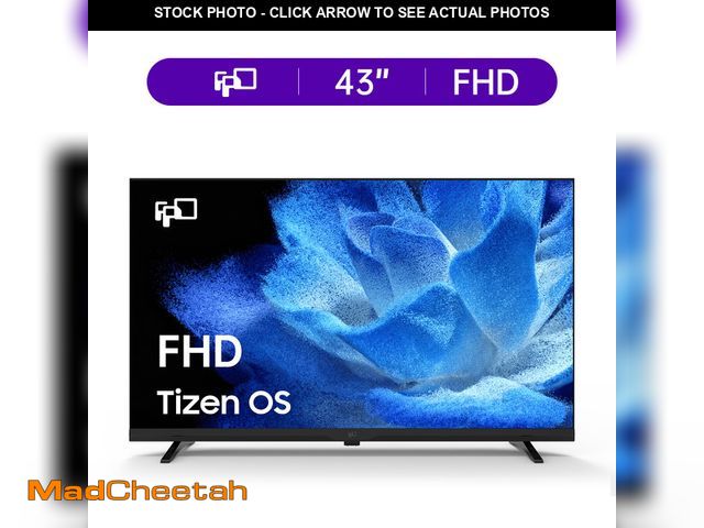 Lot 74-13096704 - FPD 43-inch Smart TV, 1080P FHD Tizen TV with SmartThings, Built-in Gaming Hub, Dolby Audio, HDR10, ...