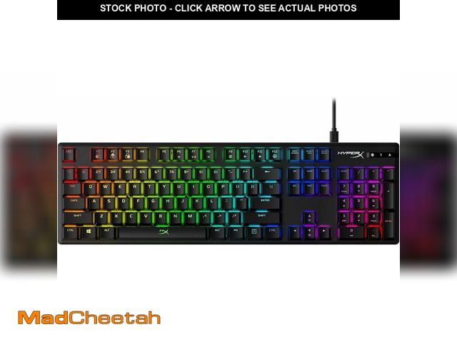 Lot 74-14307478 - HyperX Alloy Origins - Mechanical Gaming Keyboard, Software-Controlled Light &amp; Macro Customizati...
