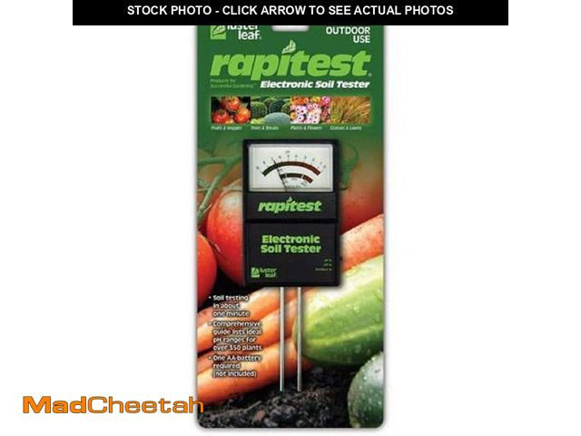 Lot 74-13785173 - Luster Leaf Rapitest Electronic Soil Tester - UNUSED