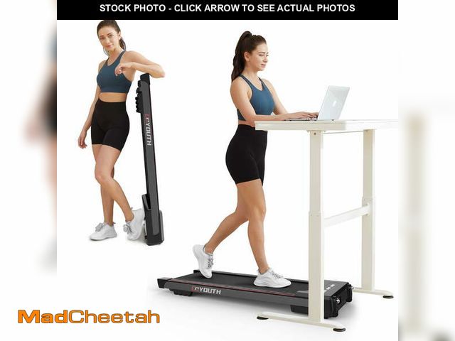 Lot 74-12677701 - GOYOUTH Under Desk Treadmill Electric Walking Jogging Exercise Machine for Home/Office Use - USED