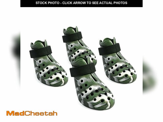 Lot 74-14425446 - Dog Shoes for Hot Pavement - Comfortable Paw Protection for Medium &amp; Large Dogs, Adjustable Stra...