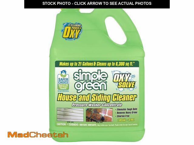Lot 74-12606285 - Oxy Solve House and Siding Pressure Washer Cleaner - Removes Stains from Mold &amp; Mildew on Vinyl,...