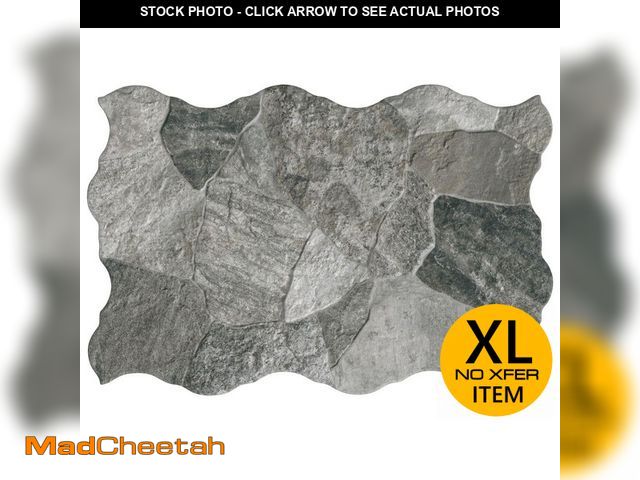 Lot 74-14439815 - 3 CASES Neptune Gray Stone Look Matte Porcelain Floor and Wall Tile 17 in. x 26 in. (12.24 sq. ft./C...