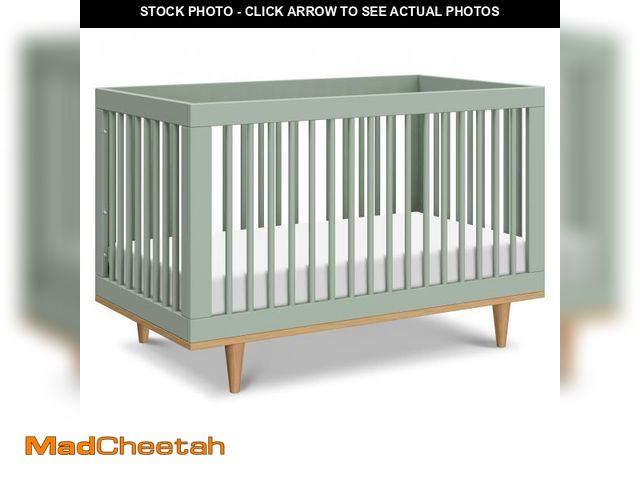 Lot 74-12539111 - DaVinci Marley 3-in-1 Baby Crib Convertible to Toddler Bed &amp; Daybed - Easy to Assemble Wooden Cr...