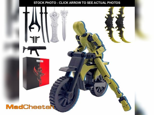Lot 74-13962150 - KERITOBA Assembly Completed T13 Action Figure Set,Dummy 13 3D Printed Toys,Titan 13 Action Figures,P...