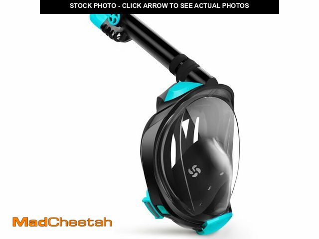 Lot 74-14334659 - Greatever G2 Full Face Snorkel Mask with Latest Dry Top System,Foldable 180 Degree Panoramic View Sn...