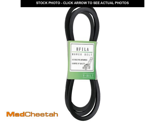 Lot 74-12701591 - Hfila 5/8" x 134" Lawn Mower Deck Belt Compatible with Cub Cadet 754-04077 954-04077A, Toro 112-0332...
