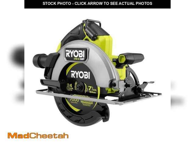 Lot 74-14316021 - RYOBI ONE+ HP 18V Brushless Cordless 7-1/4 in. Circular Saw (Tool Only) - UNUSED