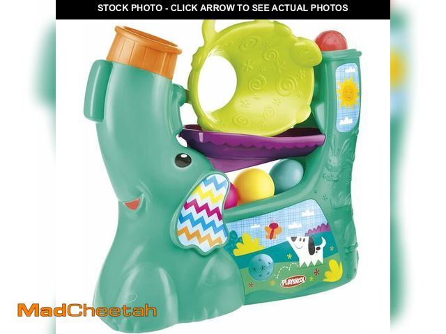 Lot 74-12606580 - Playskool Chase 'N Go Ball Popper Toy for Active Babies and Toddlers with 4 Colorful Balls For Boys ...