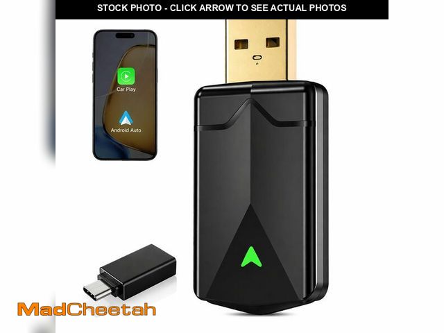 Lot 74-14387431 - ZOUHOE Wireless CarPlay AdapterÃ¢â¬â Android Auto Wireless Adapter, 5.8GHz Wi-Fi Plug &amp; Play,...