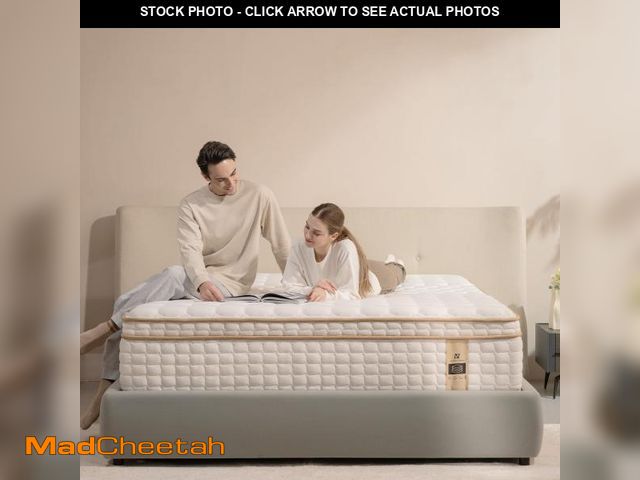 Lot 74-12341057 - Queen Mattress,12 Inch Queen Size Mattresses in a Box,Memory Foam Hybrid Mattress ,with Individual P...