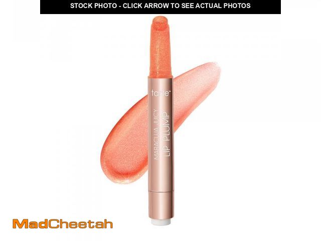 Lot 74-12121726 - tarte maracuja juicy shimmer glass lip plump - coral shimmer glass - full size - USED