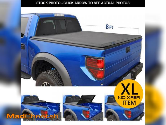 Lot 74-12341979 - *SEE DETAILS* Tyger Auto T3 Soft Tri-fold Truck Bed Tonneau Cover Compatible with 2017-2023 Ford F-2...