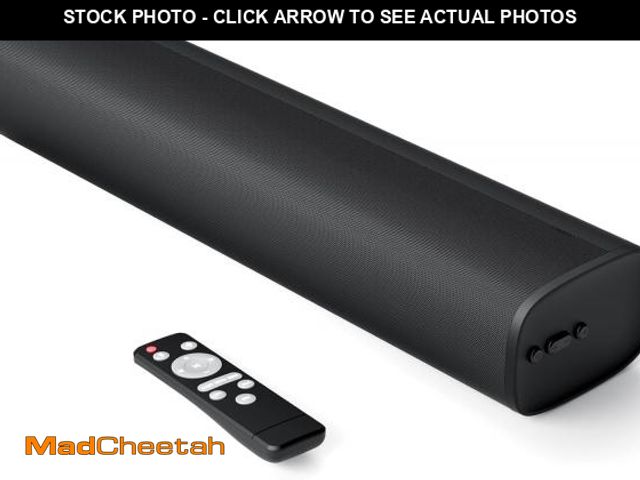 Lot 74-12514855 - Sound Bar, Sound Bars for Smart TV Bluetooth 5.0 Soundbar 50W 17Inch Small Soundbars with ARC/Optica...